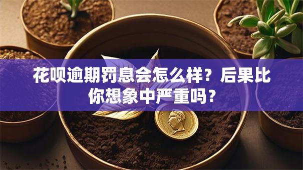花呗逾期罚息会怎么样？后果比你想象中严重吗？