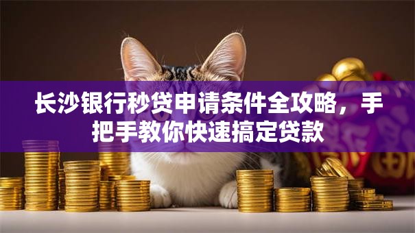 长沙银行秒贷申请条件全攻略，手把手教你快速搞定贷款