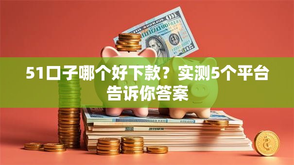 51口子哪个好下款？实测5个平台告诉你答案