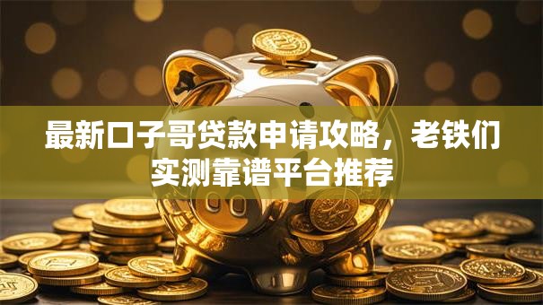 最新口子哥贷款申请攻略，老铁们实测靠谱平台推荐