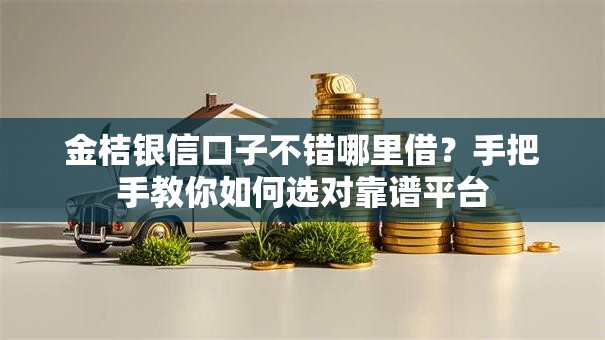 金桔银信口子不错哪里借？手把手教你如何选对靠谱平台