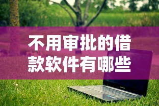 不用审批的借款软件有哪些？这5款真实下款快的平台试试