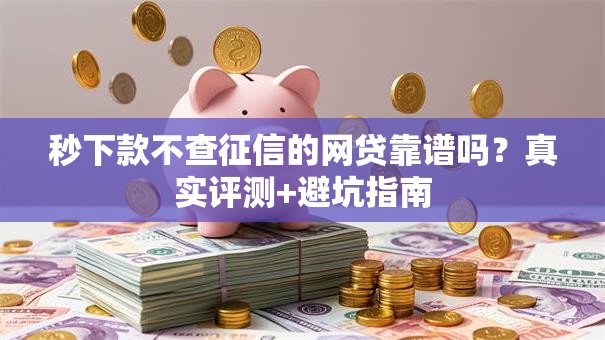 秒下款不查征信的网贷靠谱吗？真实评测+避坑指南