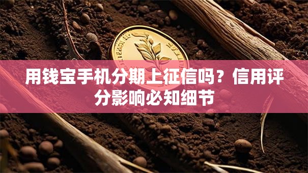 用钱宝手机分期上征信吗？信用评分影响必知细节