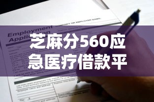 芝麻分560应急医疗借款平台推荐及申请技巧 芝麻分560应急医疗借款平台推荐及申请技巧