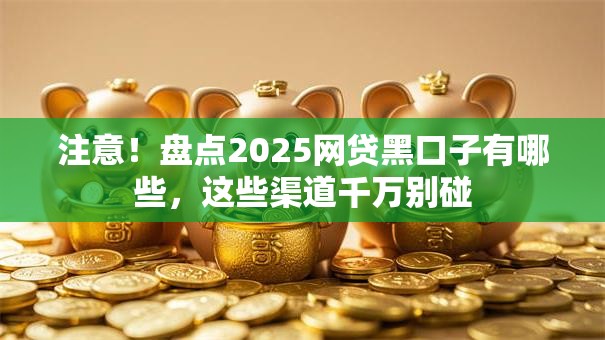 注意！盘点2025网贷黑口子有哪些，这些渠道千万别碰