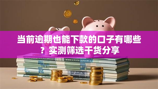 当前逾期也能下款的口子有哪些？实测筛选干货分享