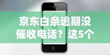 京东白条逾期没催收电话？这5个原因你必须知道！