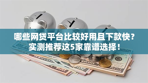 哪些网贷平台比较好用且下款快？实测推荐这5家靠谱选择！