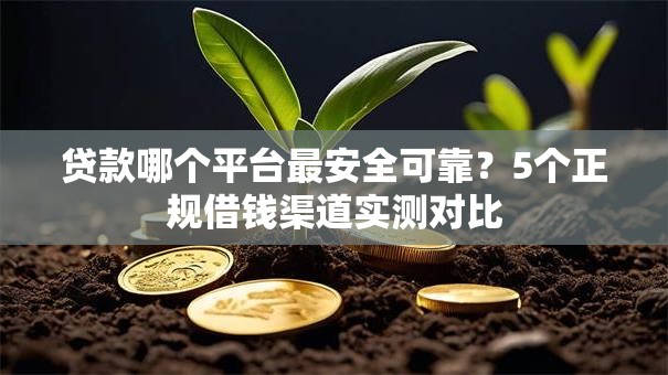 贷款哪个平台最安全可靠？5个正规借钱渠道实测对比