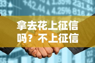 拿去花上征信吗？不上征信会引关注？这些细节要搞懂！