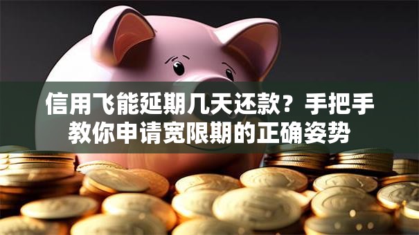 信用飞能延期几天还款？手把手教你申请宽限期的正确姿势