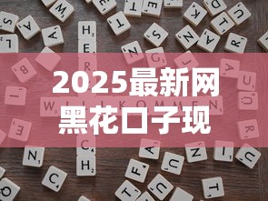 2025最新网黑花口子现状全解析！申请条件+避坑技巧一文说透
