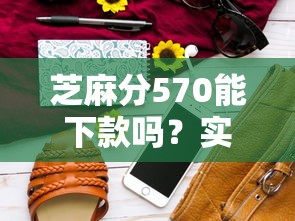 芝麻分570能下款吗？实测5个秒下款平台推荐