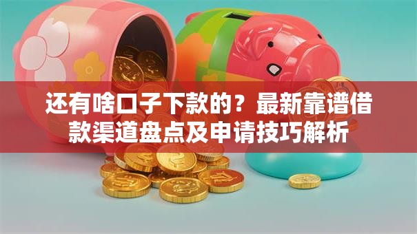 还有啥口子下款的？最新靠谱借款渠道盘点及申请技巧解析