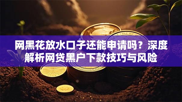网黑花放水口子还能申请吗?深度解析网贷黑户下款技巧与风险 网黑花放水口子还能申请吗?深度解析网贷黑户下款技巧与风险