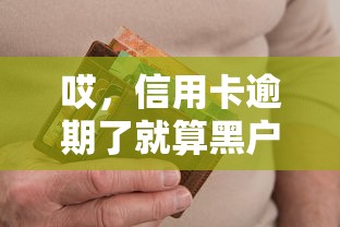 哎，信用卡逾期了就算黑户吗？这些真相你得懂！