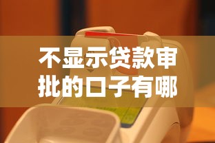 不显示贷款审批的口子有哪些？保护信用记录的靠谱平台推荐