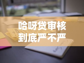 哈呀贷审核到底严不严？通过率有多高？真实用户经验分享
