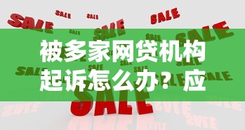 被多家网贷机构起诉怎么办？应对策略与法律指南