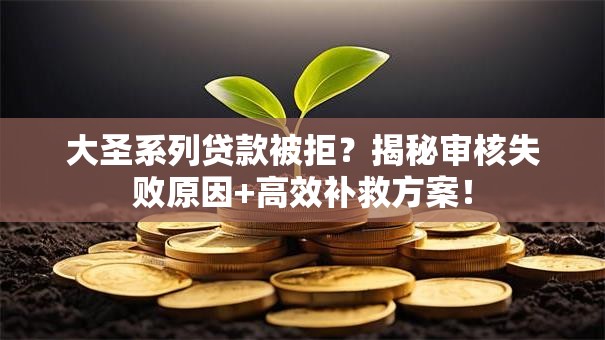 大圣系列贷款被拒?揭秘审核失败原因+高效补救方案! 大圣系列贷款被拒?揭秘审核失败原因+高效补救方案!
