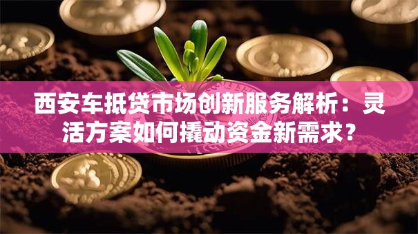 西安车抵贷市场创新服务解析：灵活方案如何撬动资金新需求？