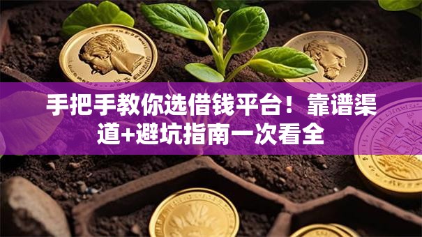 手把手教你选借钱平台！靠谱渠道+避坑指南一次看全