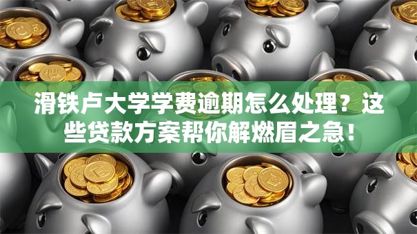 滑铁卢大学学费逾期怎么处理？这些贷款方案帮你解燃眉之急！