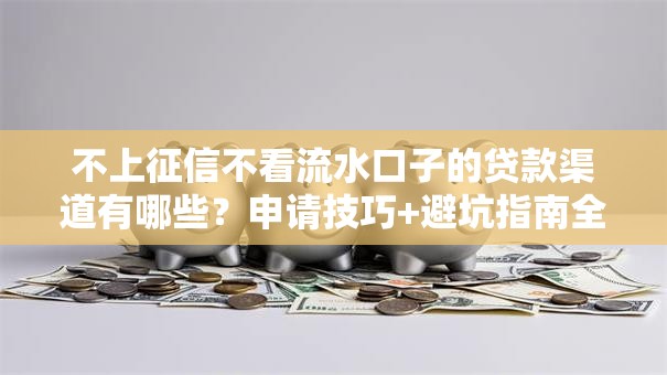 不上征信不看流水口子的贷款渠道有哪些？申请技巧+避坑指南全解析