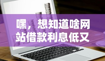 嘿，想知道啥网站借款利息低又安全还不查征信？看这篇就够！
