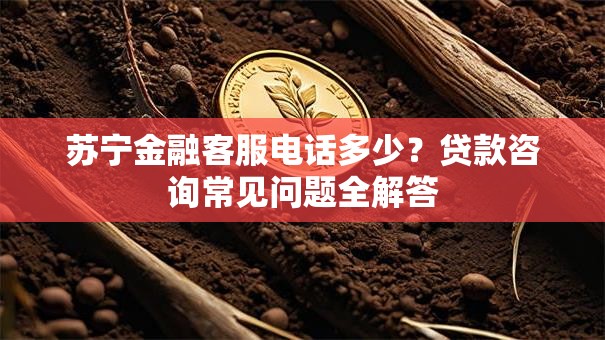 苏宁金融客服电话多少？贷款咨询常见问题全解答