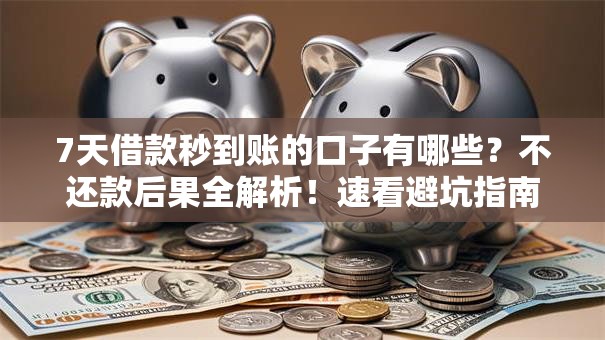 7天借款秒到账的口子有哪些？不还款后果全解析！速看避坑指南