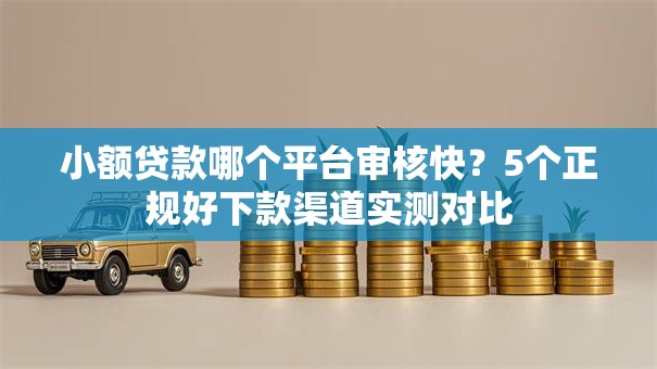 小额贷款哪个平台审核快？5个正规好下款渠道实测对比