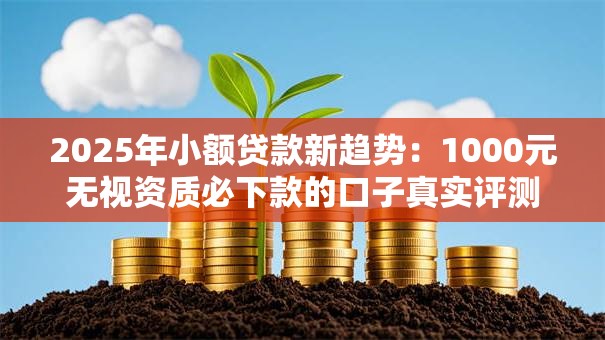 2025年小额贷款新趋势：1000元无视资质必下款的口子真实评测？