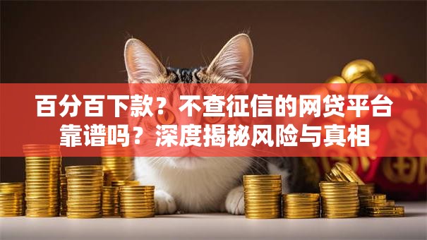 百分百下款？不查征信的网贷平台靠谱吗？深度揭秘风险与真相