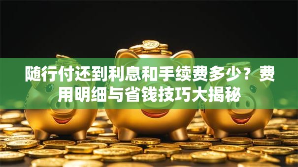 随行付还到利息和手续费多少？费用明细与省钱技巧大揭秘