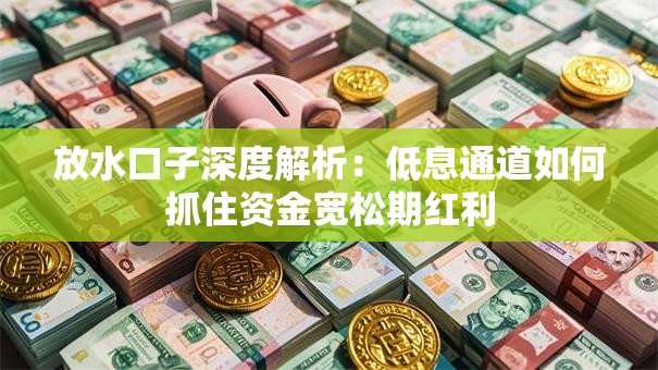 放水口子深度解析：低息通道如何抓住资金宽松期红利