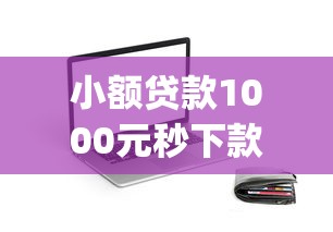 小额贷款1000元秒下款app推荐！实测靠谱平台这样选