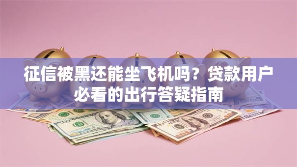 征信被黑还能坐飞机吗？贷款用户必看的出行答疑指南