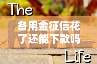备用金征信花了还能下款吗？真实情况大揭秘