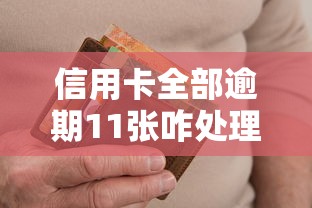 信用卡全部逾期11张咋处理？真实应对方案帮你理清思路