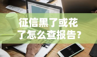 征信黑了或花了怎么查报告？手把手教你自查信用状态