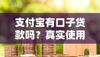 支付宝有口子贷款吗？真实使用体验+避坑指南