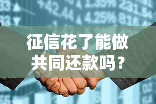 征信花了能做共同还款吗？这3个关键点帮你快速补救
