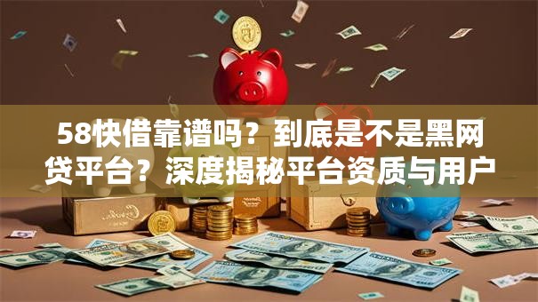 58快借靠谱吗？到底是不是黑网贷平台？深度揭秘平台资质与用户反馈