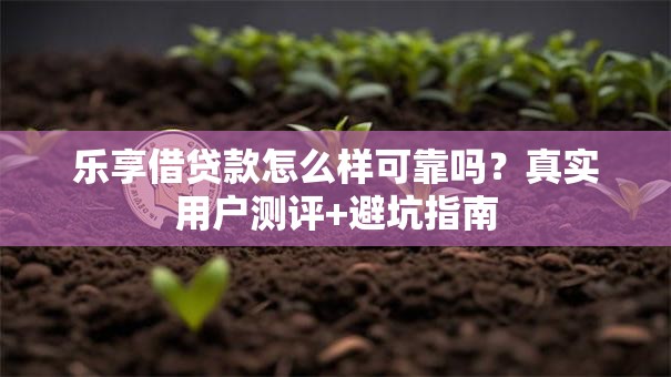 乐享借贷款怎么样可靠吗？真实用户测评+避坑指南