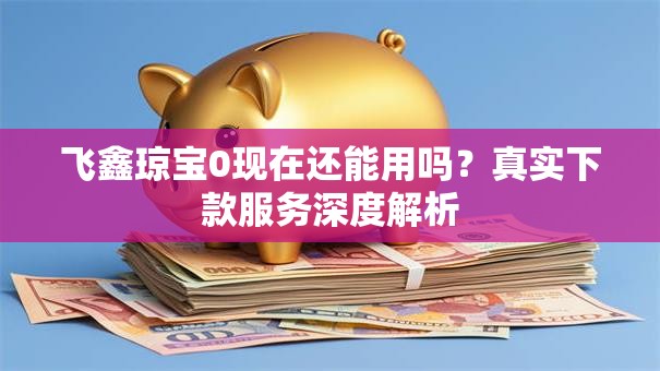 飞鑫琼宝0现在还能用吗？真实下款服务深度解析