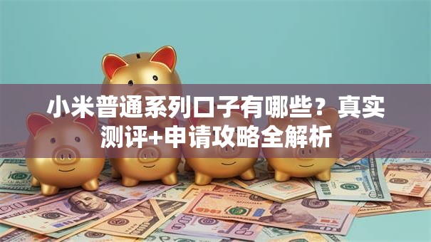 小米普通系列口子有哪些？真实测评+申请攻略全解析