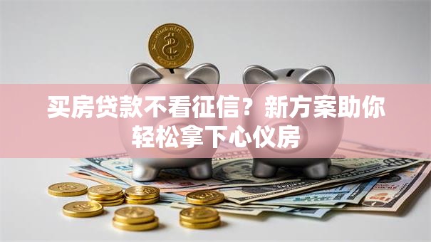 买房贷款不看征信？新方案助你轻松拿下心仪房