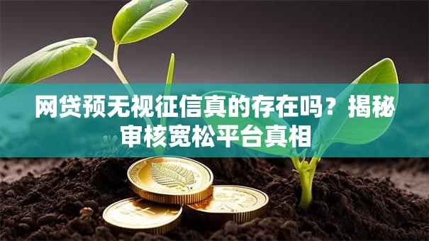 网贷预无视征信真的存在吗？揭秘审核宽松平台真相